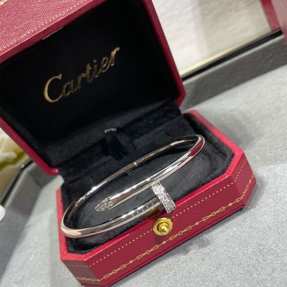 Cartier silver nail bracelet - Picture 1 of 6